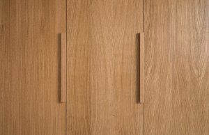 Detail vestavěného nábytku (Terasový dvojdům v Krči, martin cenek architecture)