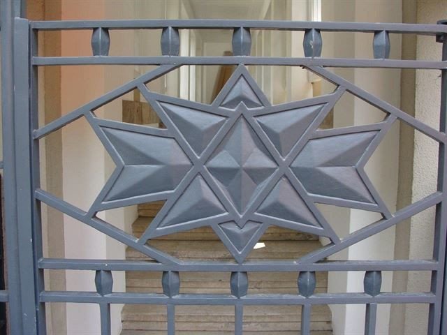 Jan Kotěra, Lemberger-Gombrichův palác, detail – foto