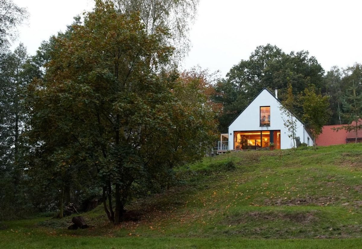 stempel & tesar architekti, Rodinný dům Karasy – foto