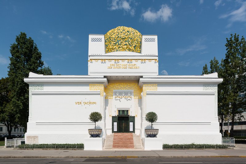 Pavilon Secese ve Vídni (1897/1898) od Josefa Marii Olbricha