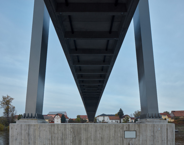 Lávka přes Vltavu v Lužci nad Vltavou, Petr Tej,  Marek Blank, Jan Mourek