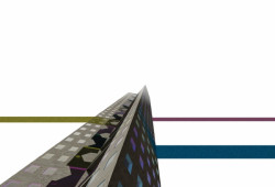 Návrh studentského bydlení v Holešovicích, vizualizace, Karolína Myšková.