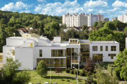 Geriatrický komplex v Praze-Bohnicích, Vlado Milunić a Jan Línek, 1972─1982