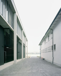 Vodní policejní stanice v Curychu od švýcarského ateliéru E2A