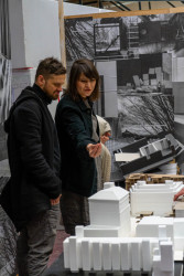 Vyhlášení studentské soutěže Ještě f kleci pořádané fakultou architektury a designu TUL v Liberci