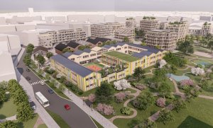 Multi-Komfortní dům Saint-Gobain, Kristýna Klůsová a Jiří Petrželka, vizualizace