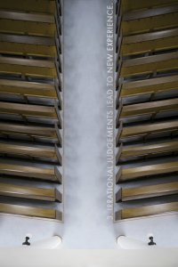 Instalace Věty po konceptuálním umění umělce Petra Duba. Foto: Studio Flusser