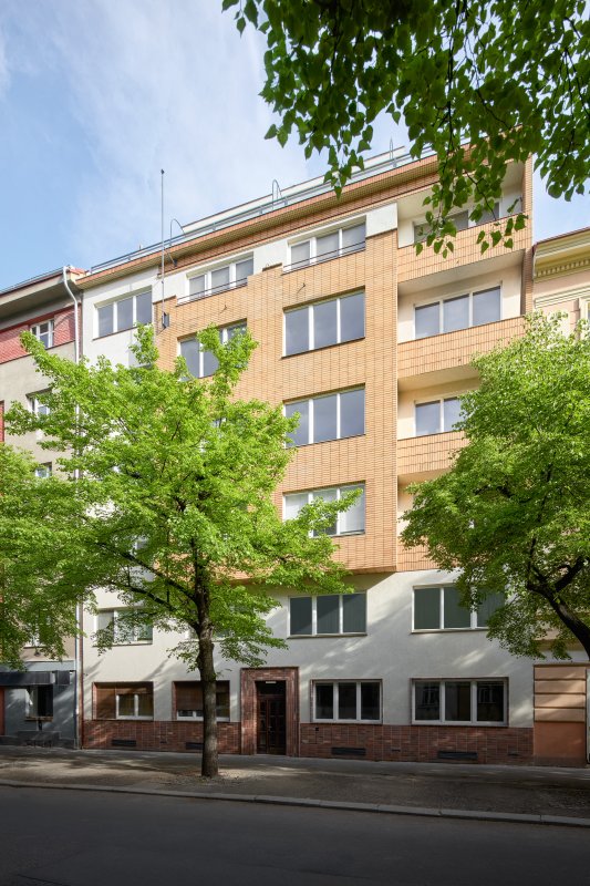 Rekonstrukce činžovního domu v Lucemburské ulici, edit! architects, 2023