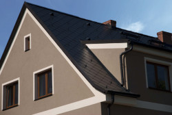 Skládaná střešní krytina - Česká šablona Horal, příklad použití - foto