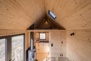 Mobilní domek Mobile Hut, ARTIKUL architekti.