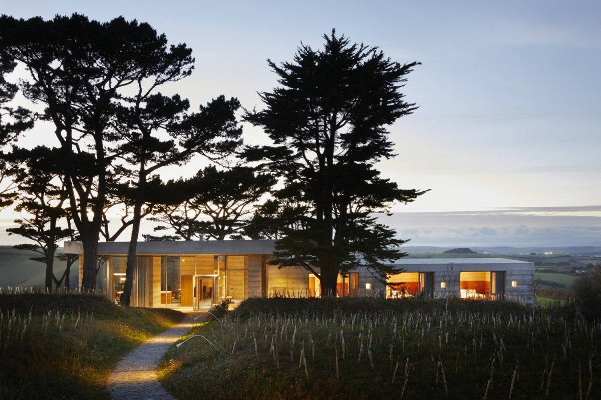 Vila Secular Retreat v anglickém Devonu, Peter Zumthor