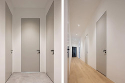 Otočné dveře MASTER ve skryté zárubni AKTIVE, výška 2 700 mm