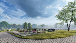 V Černošicích u Prahy vznikne nový městský hřbitov od studia MS architekti