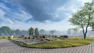 V Černošicích u Prahy vznikne nový městský hřbitov od studia MS architekti