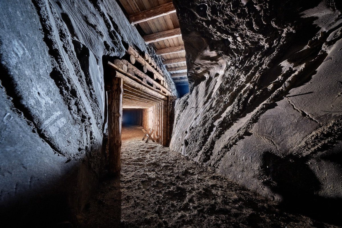 Podzemní prostory solného dolu Wieliczka