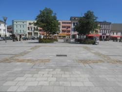 Hlučín, místo, kde stávala kaple Sv. Jana Nepomuckého, zdroj: wikicommons, foto