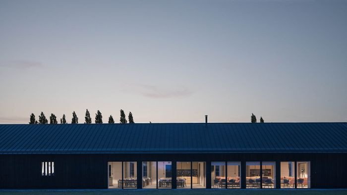 Buddhistické centrum Vajrasana od Walters & Cohen Architects