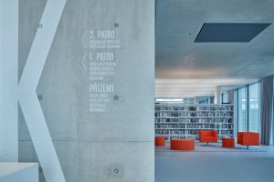 Dostavba Jihočeské vědecké knihovny v Českých Budějovicích od Kuba & Pilař architekti