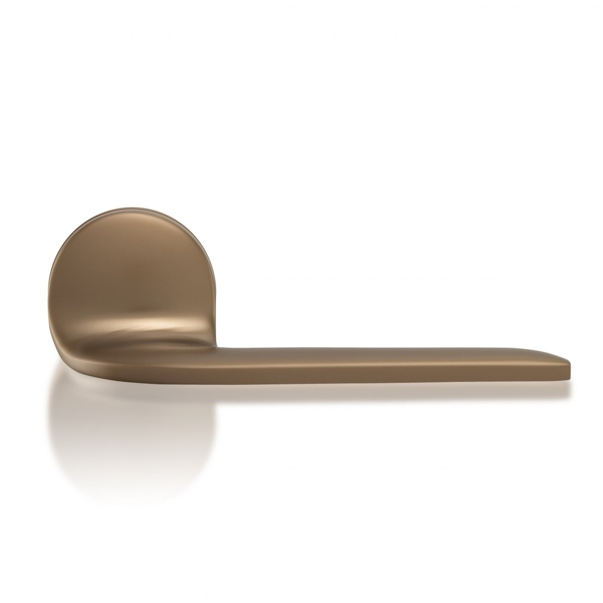 Klika DOWN - povrchová úprava titan braun mat, design Herrmann&Coufal