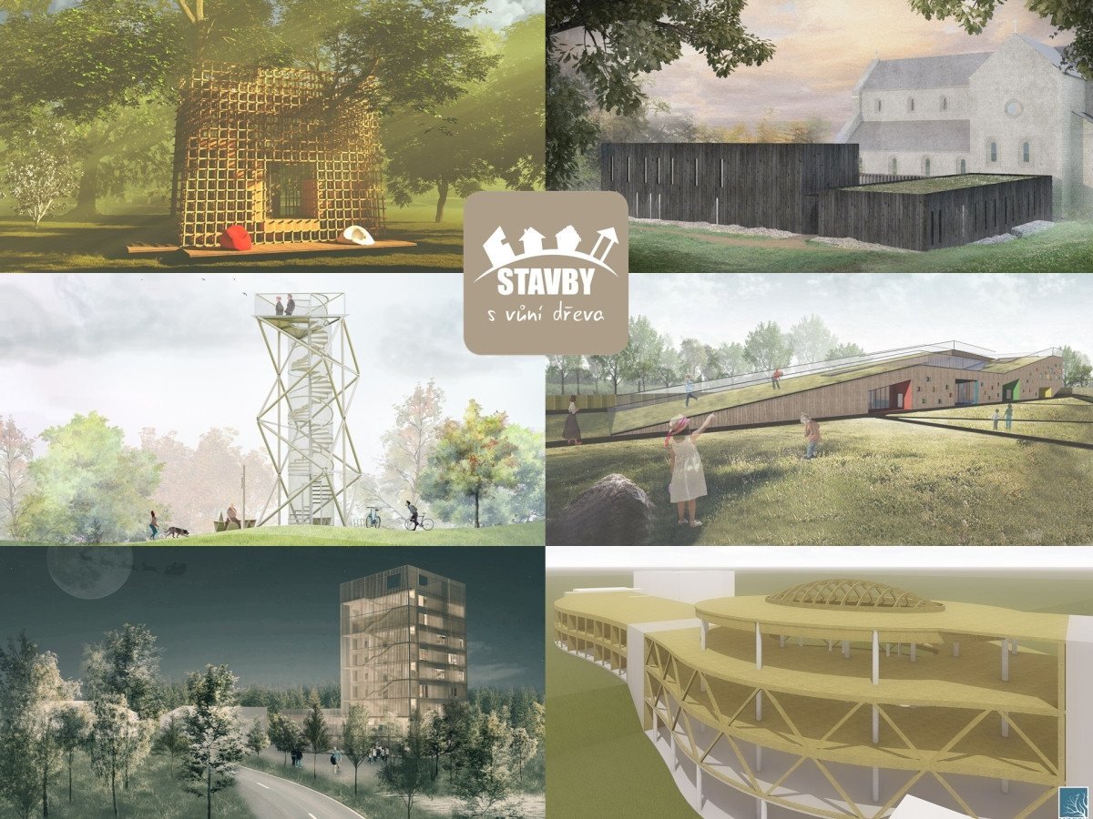 Studentská soutěž Stavby s vůní dřeva 2019, vítězné projekty soutěže z minulého roku.
