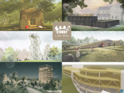 Studentská soutěž Stavby s vůní dřeva 2019, vítězné projekty soutěže z minulého roku.