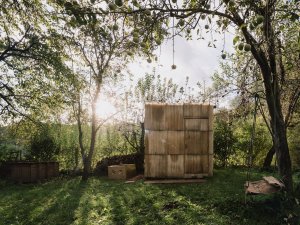 Sauna v zahradě (Sauna, ika.architekti)