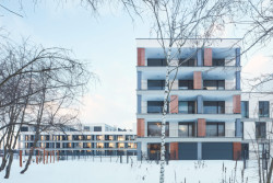 MACHAR & TEICHMAN navrhli bytové domy Bleriot v pražských Kbelích