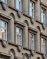 Učitelský družstevní dům v Holešovicích, Otakar Novotný, 1924