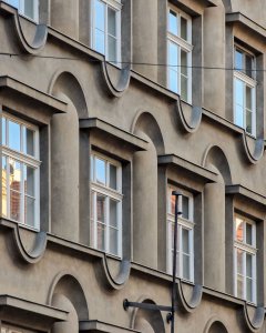Učitelský družstevní dům v Holešovicích, Otakar Novotný, 1924