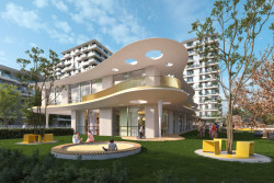 Central Group v lokalitě na své náklady postaví a zdarma předá Městské části Praha 3 velkou mateřskou školu.