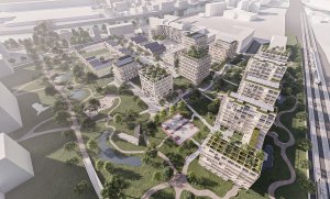 Multi-Komfortní dům Saint-Gobain, Kristýna Klůsová a Jiří Petrželka, vizualizace