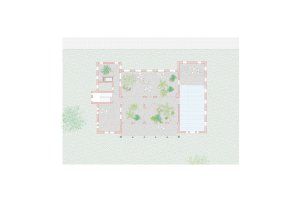 Přestavba psychiatrické léčebny PC Carritas v Belgii, Architecten de vylder vinck taillieu, výkresy