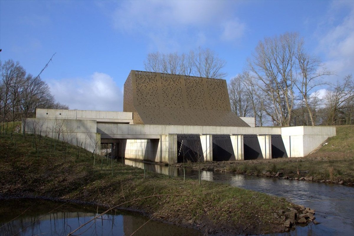 Vickers Krieger Architekten, Čerpací stanice vody, Lingen - foto