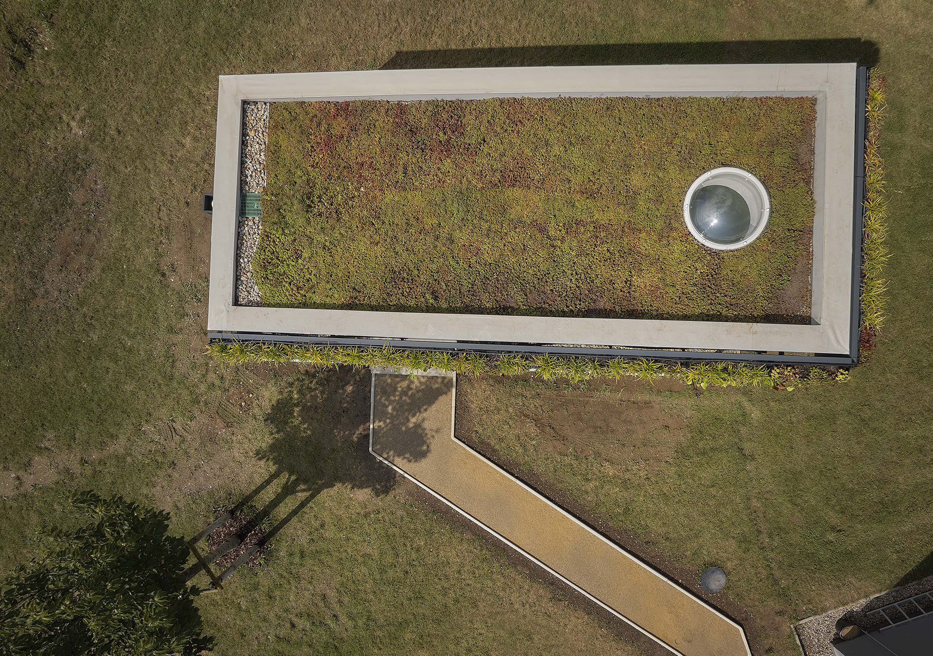 Tiny House ve výrobním závodu firmy Rigips navrhl student František Exner.