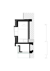 Řez (Vstupní objekt do zámeckých sklepů s trafostanicí v Kroměříži od Atelier Štěpán)