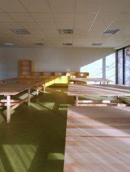 3+1 architekti, Revitalizace hospodářského dvora JACER, školicí středisko – foto