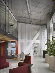 Kancelářské prostory a showroom developerské společnosti Satpo, Daniela Polubědovová