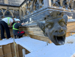 Pokračují opravy katedrály sv. Víta, Václava a Vojtěcha. 