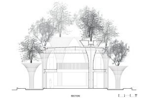 EXPO 2015, Vietnamský pavilon - řez