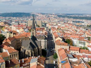 Hlavní žižkovské ulice budou proměněny v duchu modrozelené infrastruktury a hospodaření s dešťovou vodou.