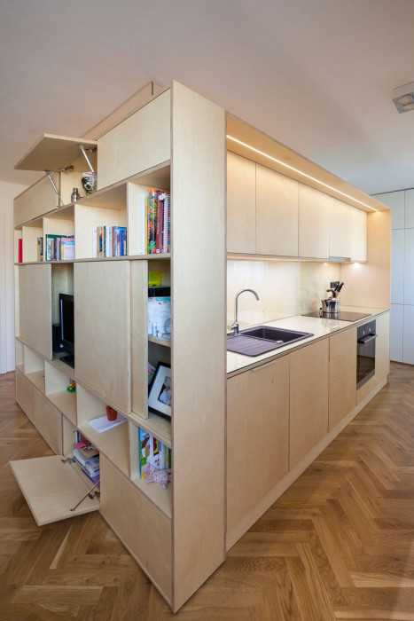 Zábran Nová architekti, Rekonstrukce bytu Plzeň-Bory – foto