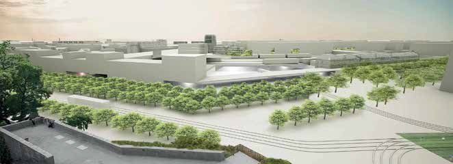Budoucnost centra Brna: SLLA Architects / ISUURU ARQUITECTOS (SK/ES) - foto