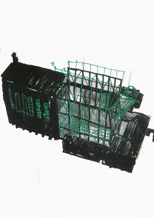 Dostavba kostela Panny Marie Sněžné, Miroslav Pazdera