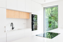 Kuchyně dle návrhu architektky Venduly Holubové