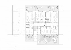 Bytový dům Račianska, GutGut, půdorys 1NP