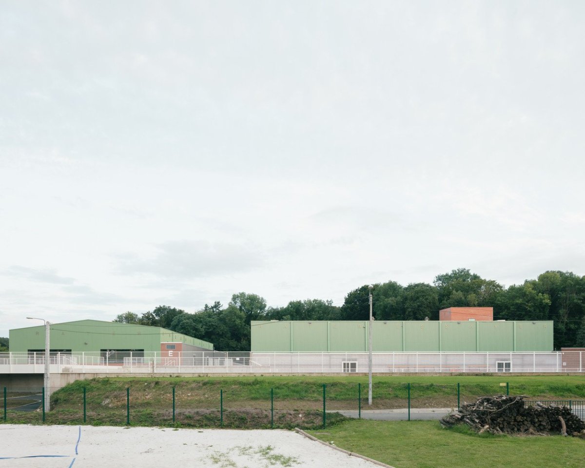 Sportovní areál od Label architecture v Belgii