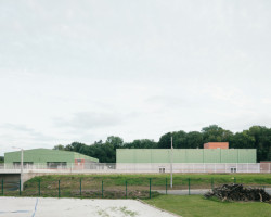 Sportovní areál od Label architecture v Belgii