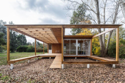 Modulární dřevostavba Casa de Madera, Estudio Borrachia