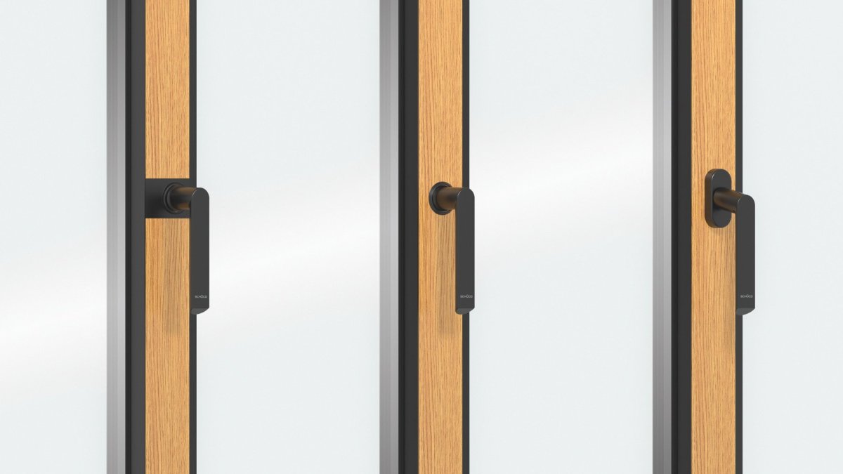 Společnost Schüco představuje nová designová okna s dřevěným dekorem