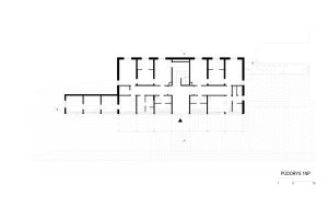Kabiny FK Klánovice, 20-20-ARCHITEKTI: Půdorys 1NP